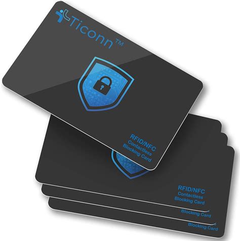 contactless credit card protector|TICONN RFID Blocking Cards .